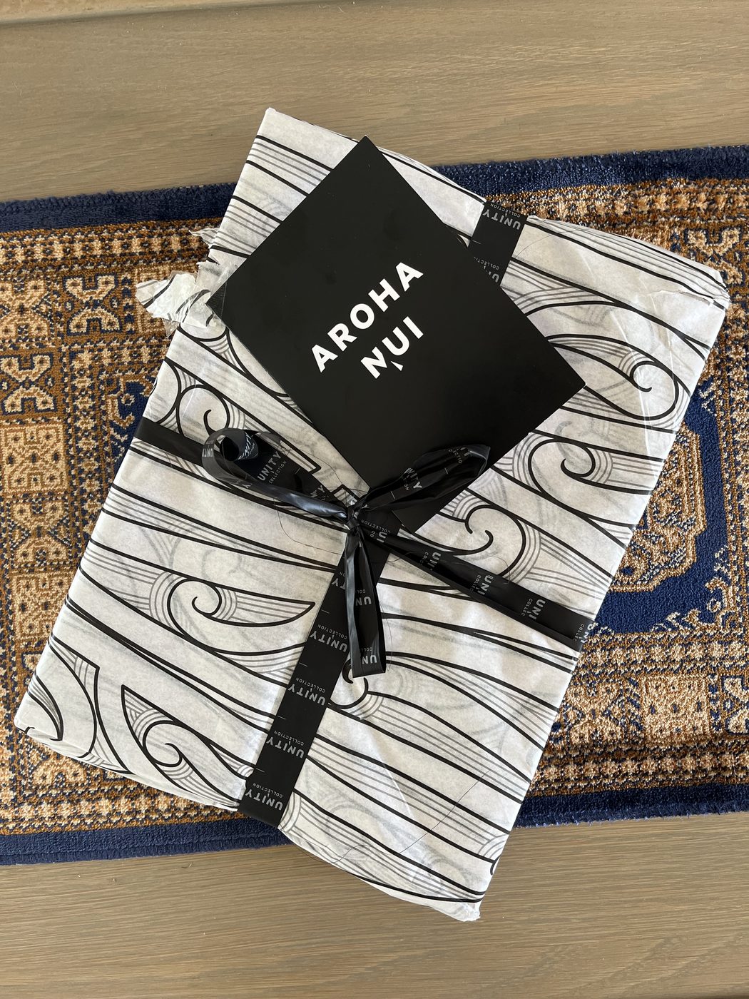An Aroha Nui welcome gift left for a new tenant